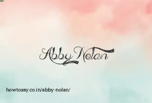 Abby Nolan
