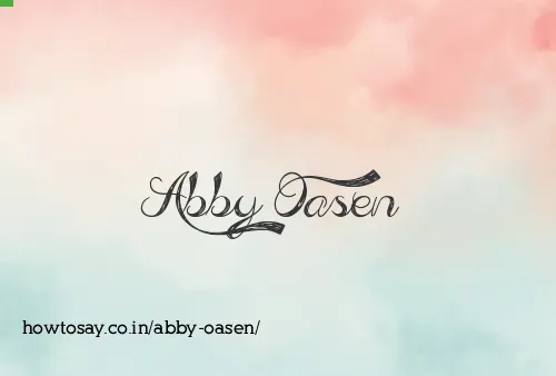 Abby Oasen