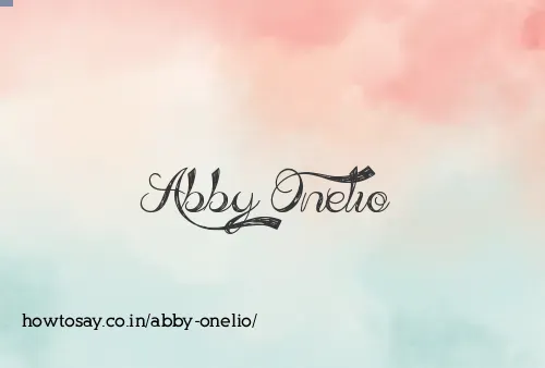 Abby Onelio