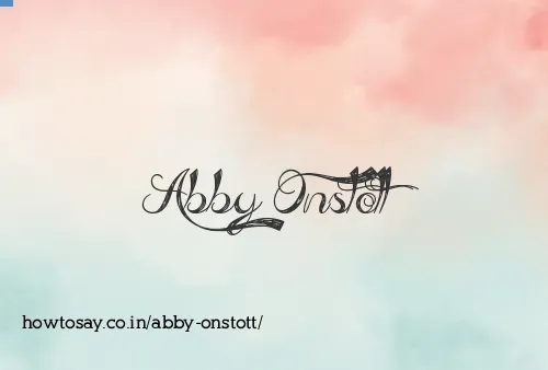 Abby Onstott