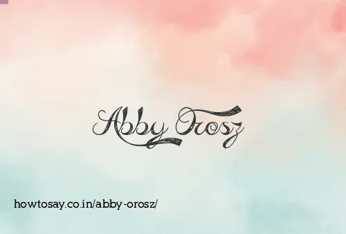 Abby Orosz
