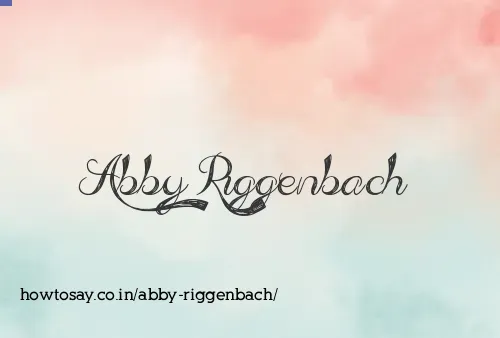 Abby Riggenbach