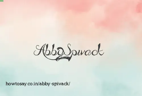 Abby Spivack