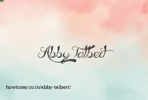Abby Talbert
