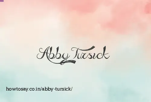 Abby Tursick