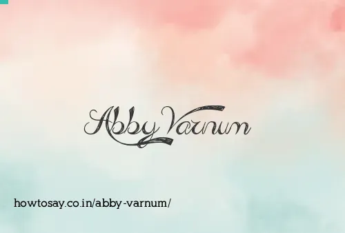 Abby Varnum