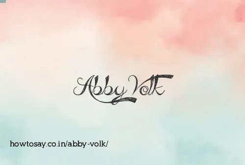 Abby Volk