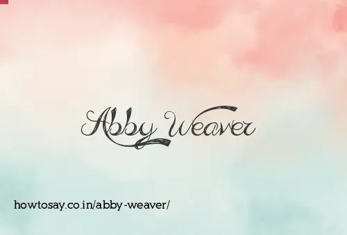 Abby Weaver