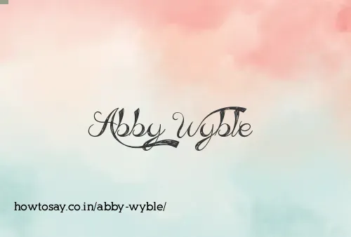 Abby Wyble