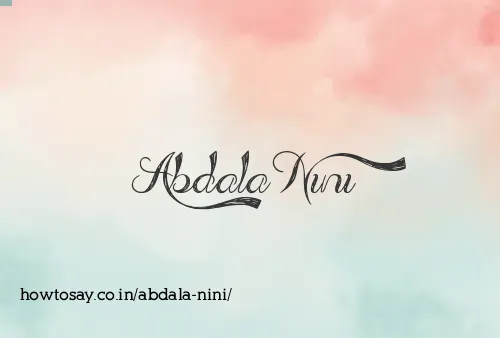 Abdala Nini