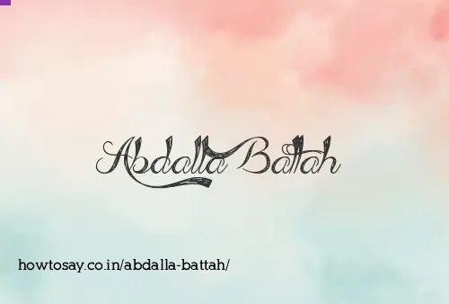 Abdalla Battah