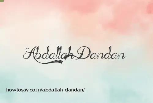 Abdallah Dandan