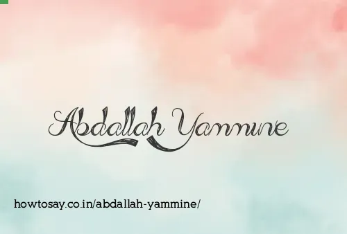 Abdallah Yammine