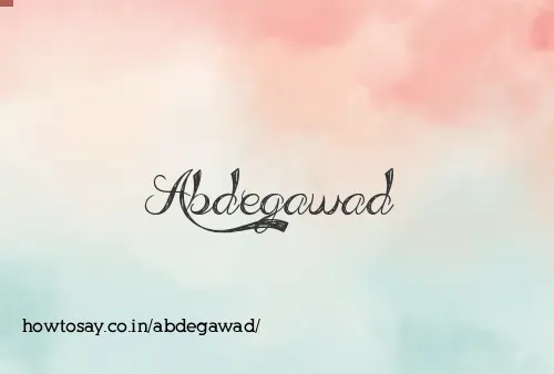 Abdegawad