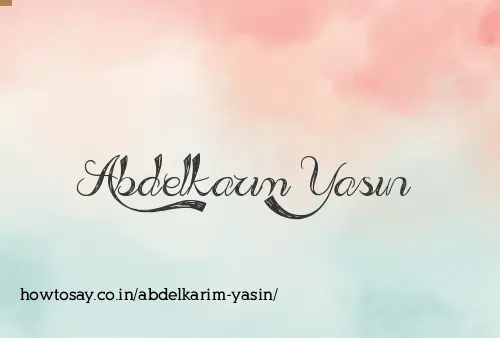 Abdelkarim Yasin