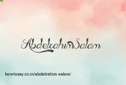 Abdelrahim Salam
