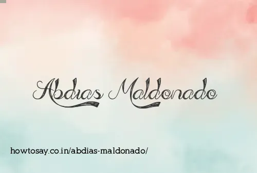 Abdias Maldonado