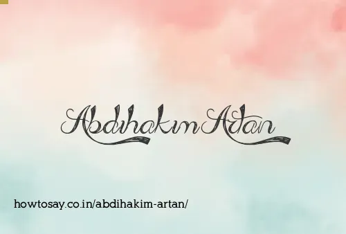 Abdihakim Artan