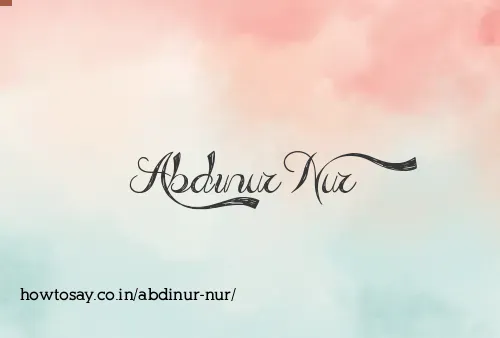 Abdinur Nur