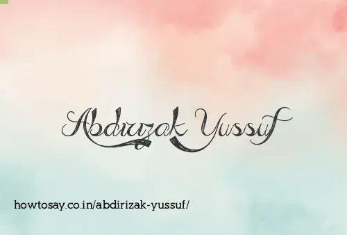 Abdirizak Yussuf