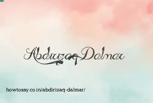 Abdirizaq Dalmar