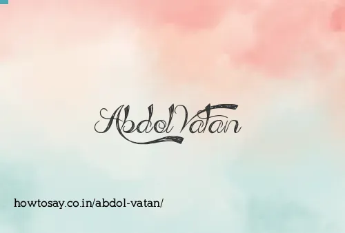 Abdol Vatan