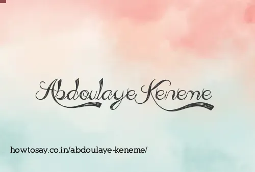 Abdoulaye Keneme