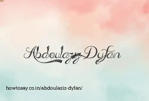 Abdoulaziz Dyfan