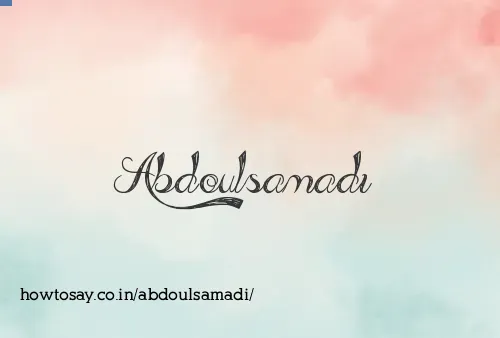 Abdoulsamadi