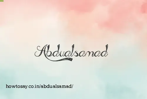 Abdualsamad