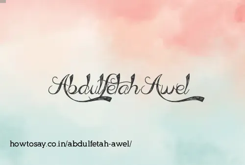 Abdulfetah Awel