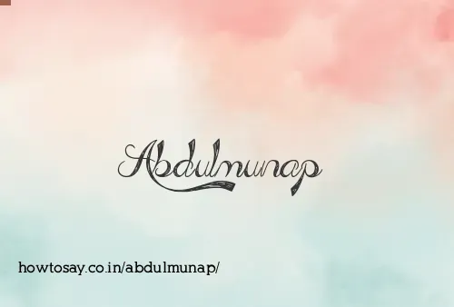 Abdulmunap