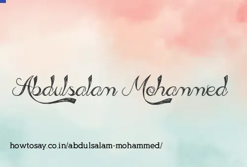 Abdulsalam Mohammed