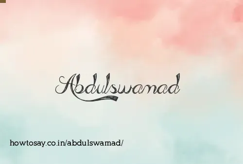 Abdulswamad