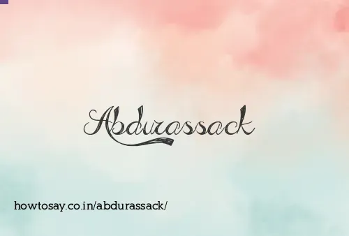 Abdurassack