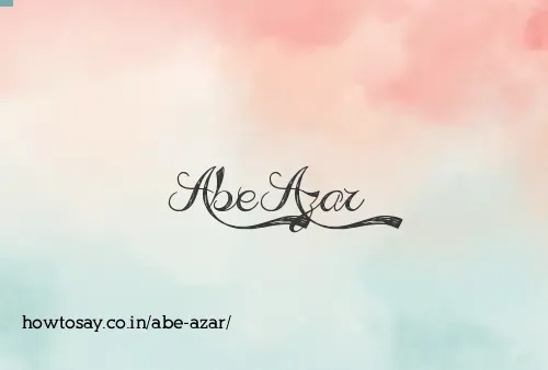 Abe Azar