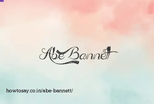 Abe Bannett