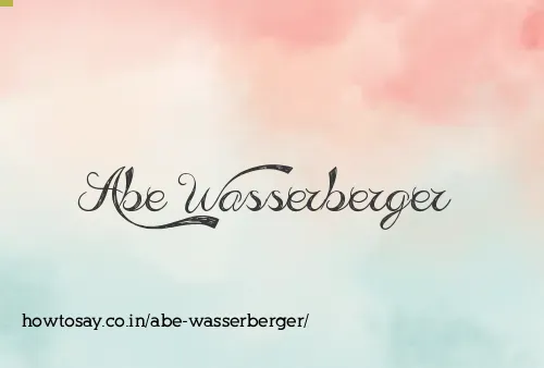 Abe Wasserberger