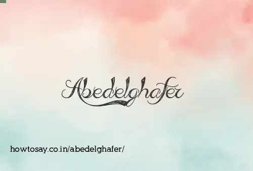 Abedelghafer