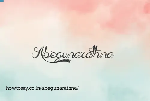Abegunarathna