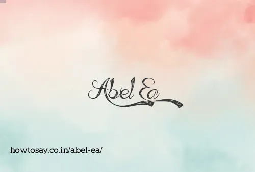 Abel Ea