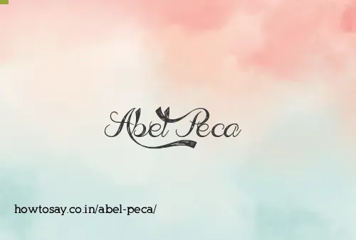 Abel Peca