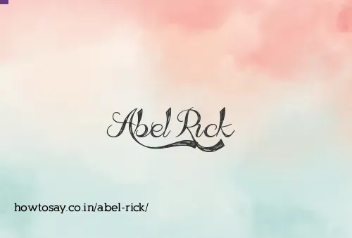 Abel Rick