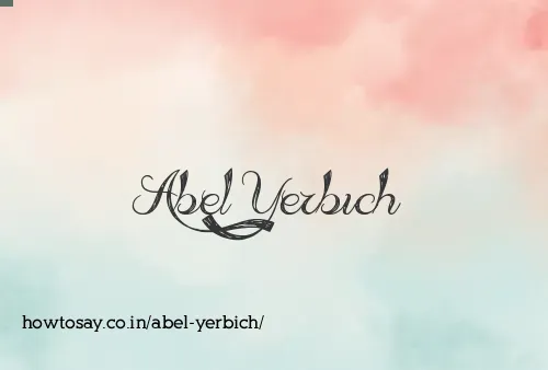 Abel Yerbich