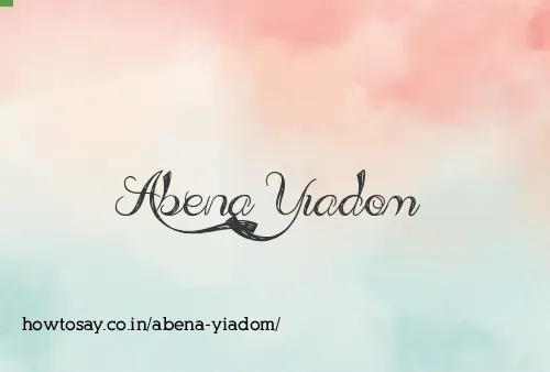 Abena Yiadom