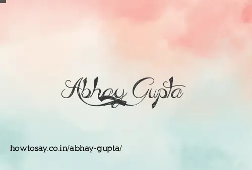 Abhay Gupta