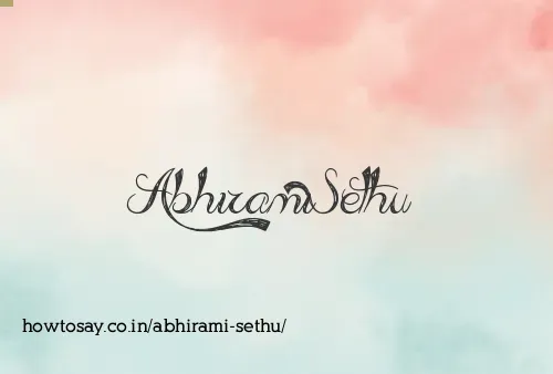 Abhirami Sethu