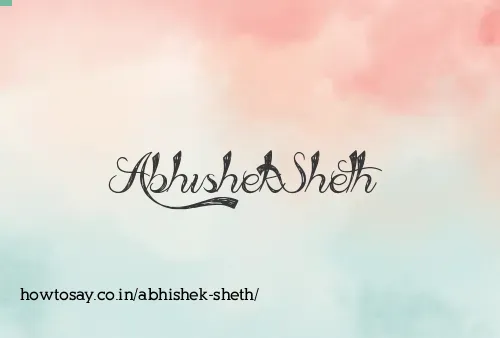 Abhishek Sheth