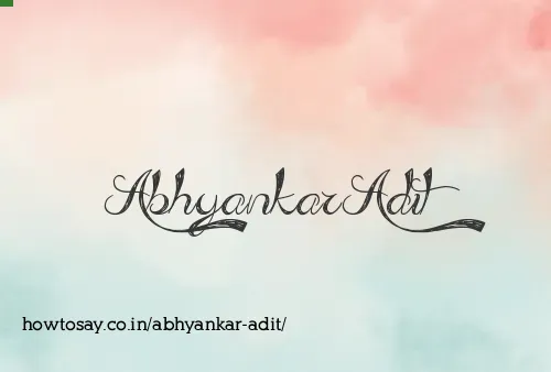 Abhyankar Adit