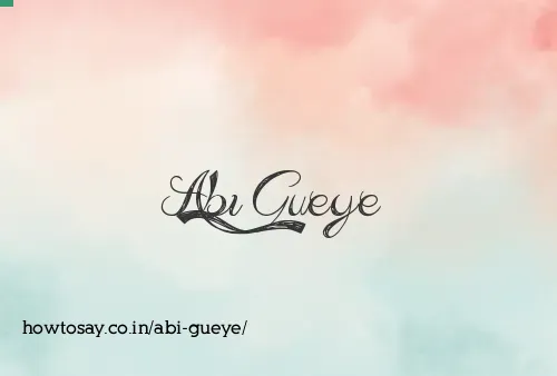 Abi Gueye